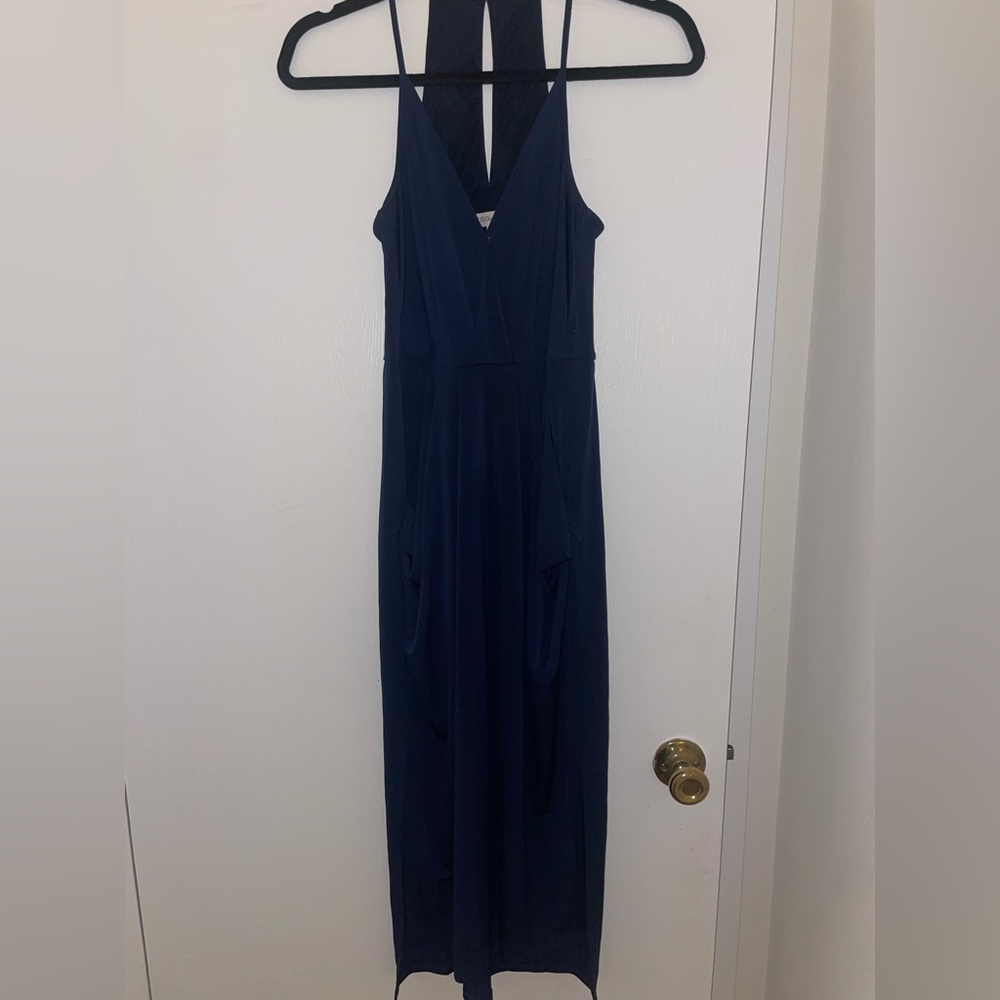BCBG generation navy blue dress